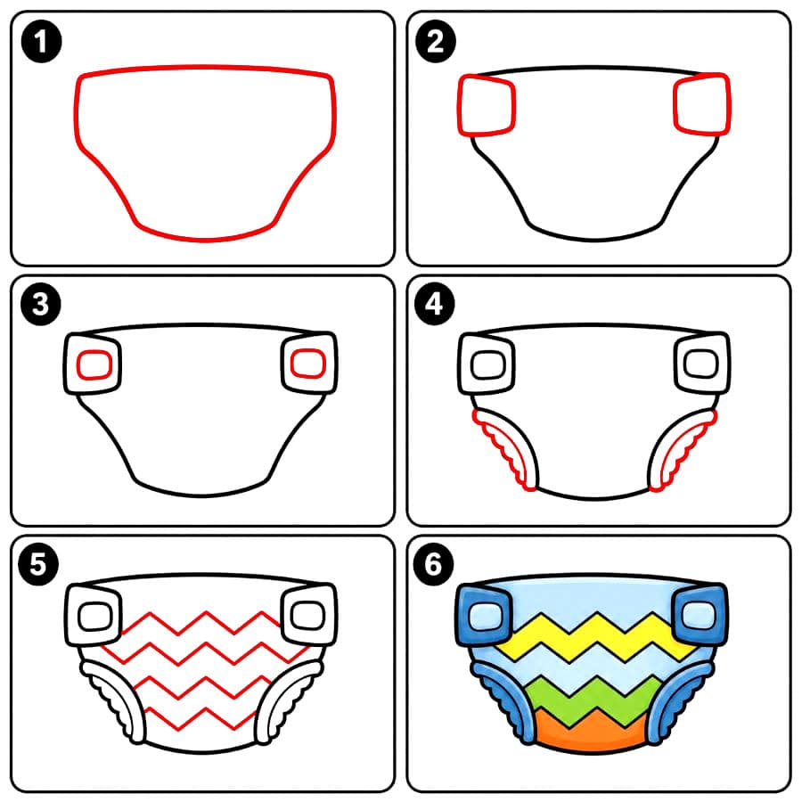 Couche à motif chevron dessin