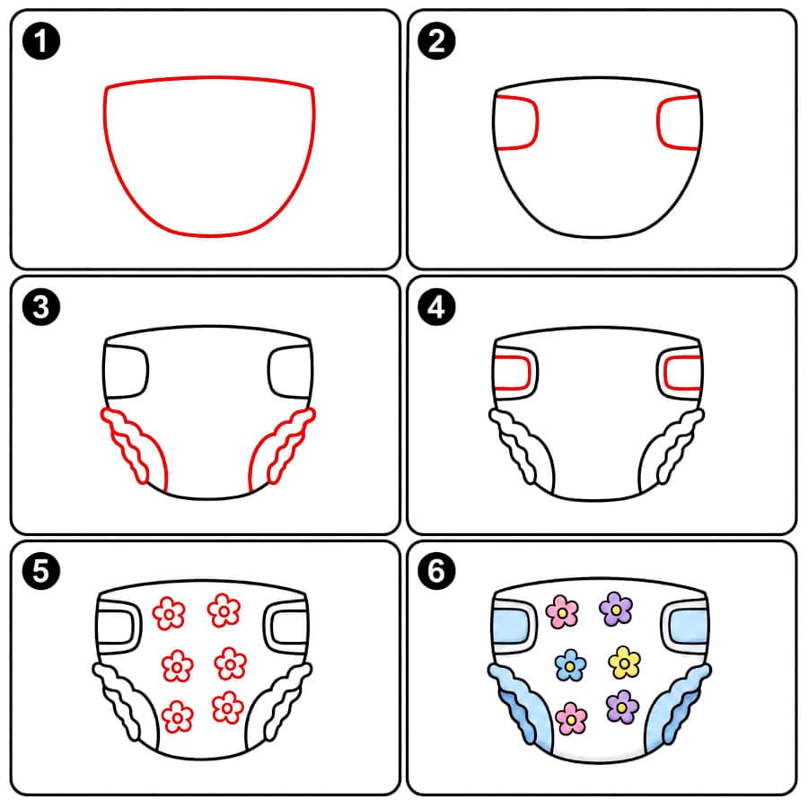 Couche à motifs de petites fleurs dessin