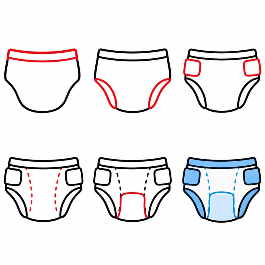 Couche simple dessin