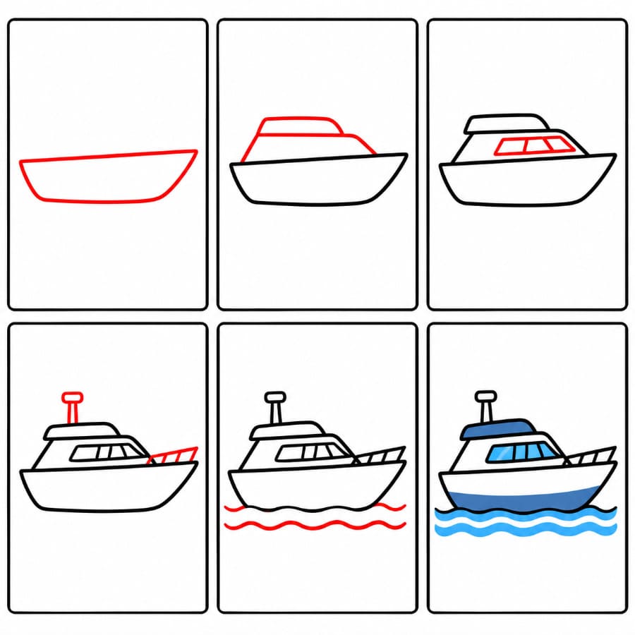 Image de yacht gratuite dessin