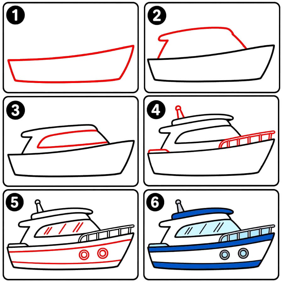 Yacht dessin