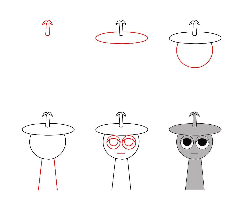 Clukr Sprunki Incredibox dessin