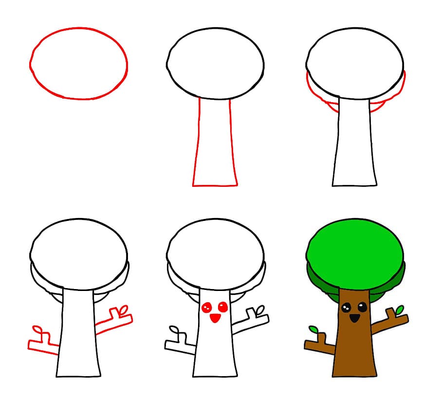 Mr Tree Sprunki Incredibox mignon dessin