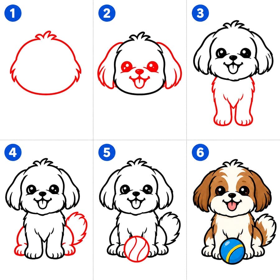 Shih Tzu dessin