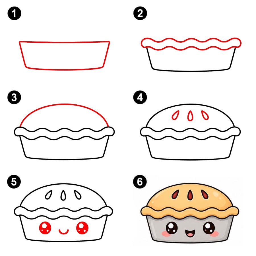 Tarte dessin